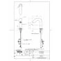 TOTO LSG704AAPND 取扱説明書 商品図面 施工説明書 ベッセル式洗面器・自動水栓セット 商品図面1